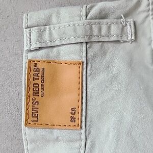 Y2k LEVIS RED TAB KHAKI SHORTS SIZE 7 COTTON‎ Hong Kong